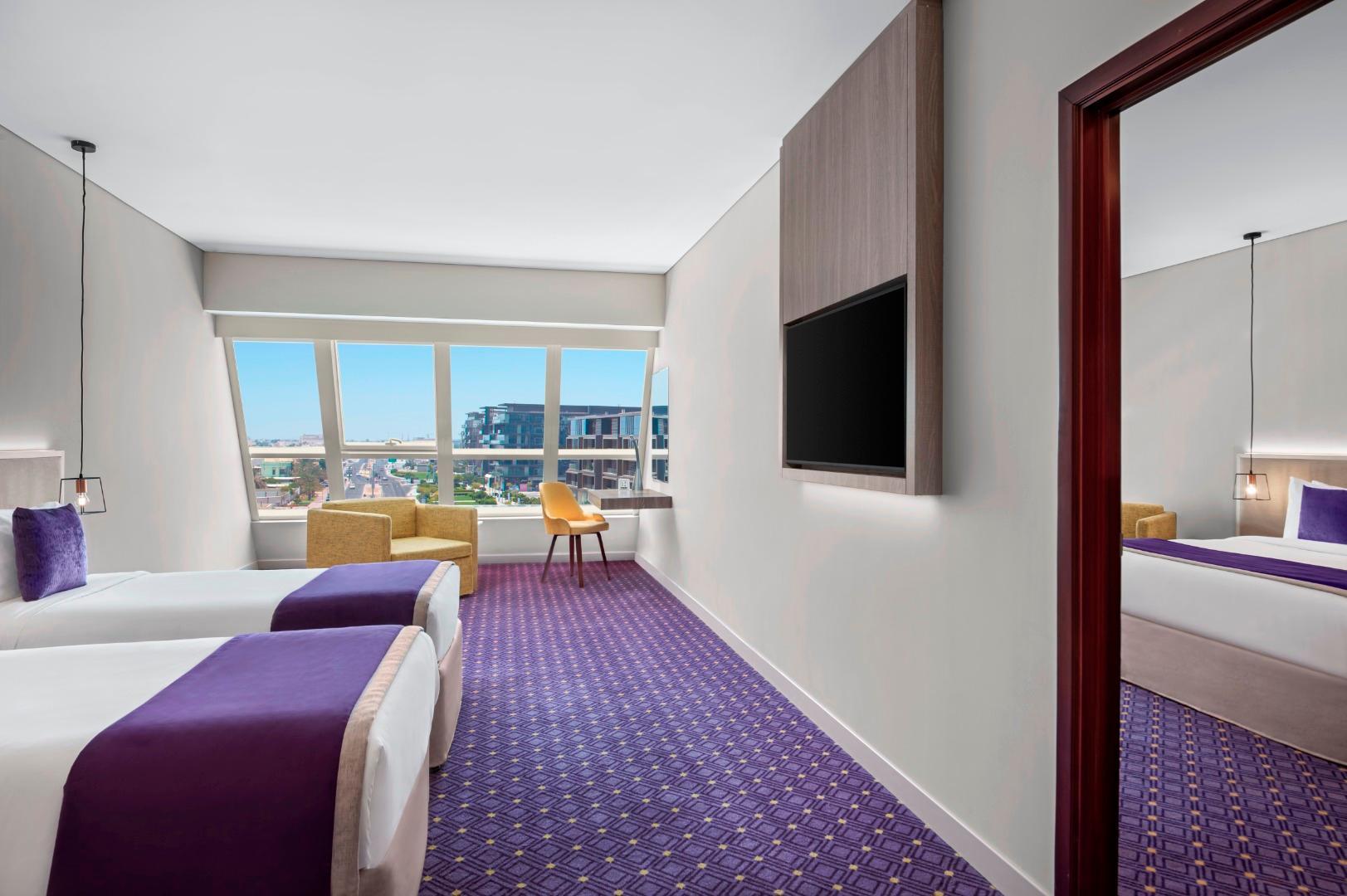 Leva Hotel Mazaya Centre Dubaj Kültér fotó