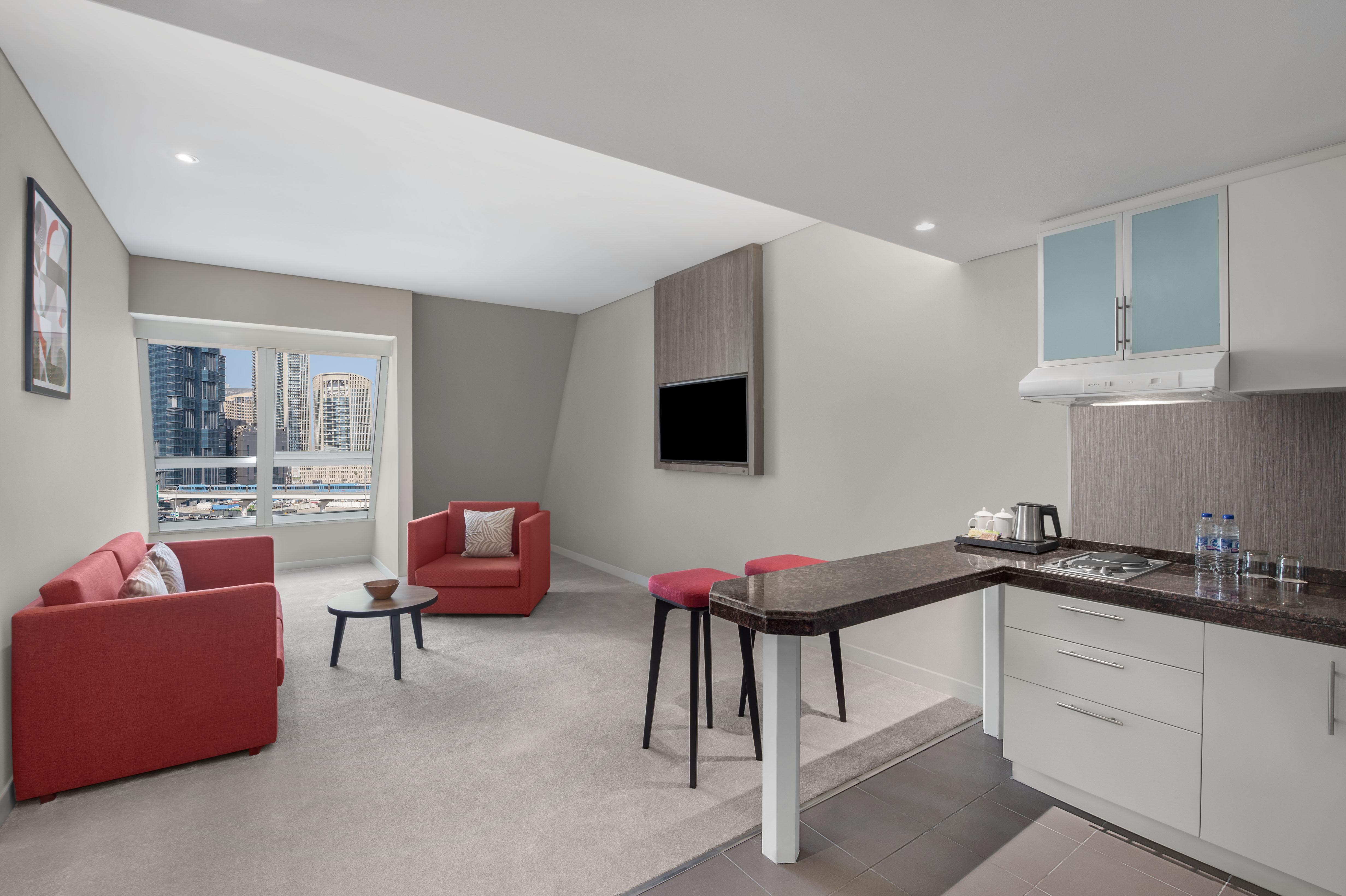 Leva Hotel Mazaya Centre Dubaj Kültér fotó