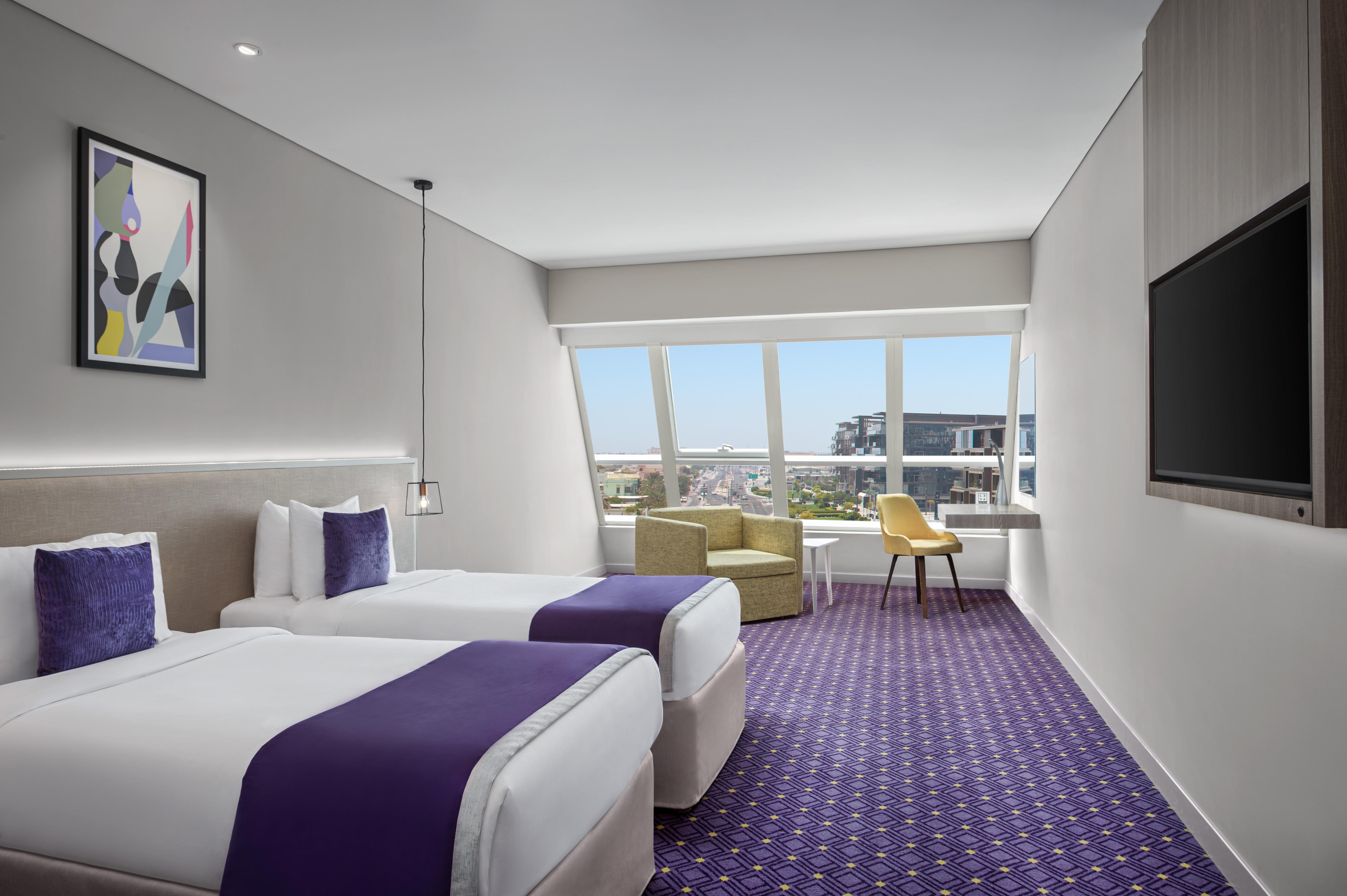 Leva Hotel Mazaya Centre Dubaj Kültér fotó
