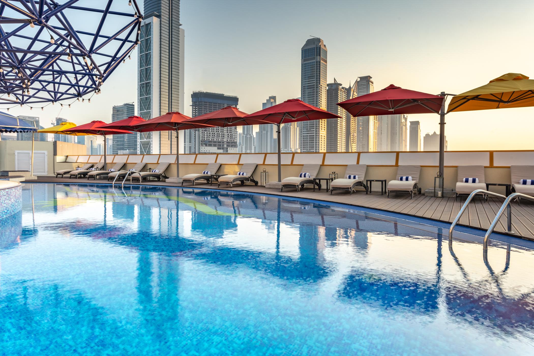 Leva Hotel Mazaya Centre Dubaj Kültér fotó