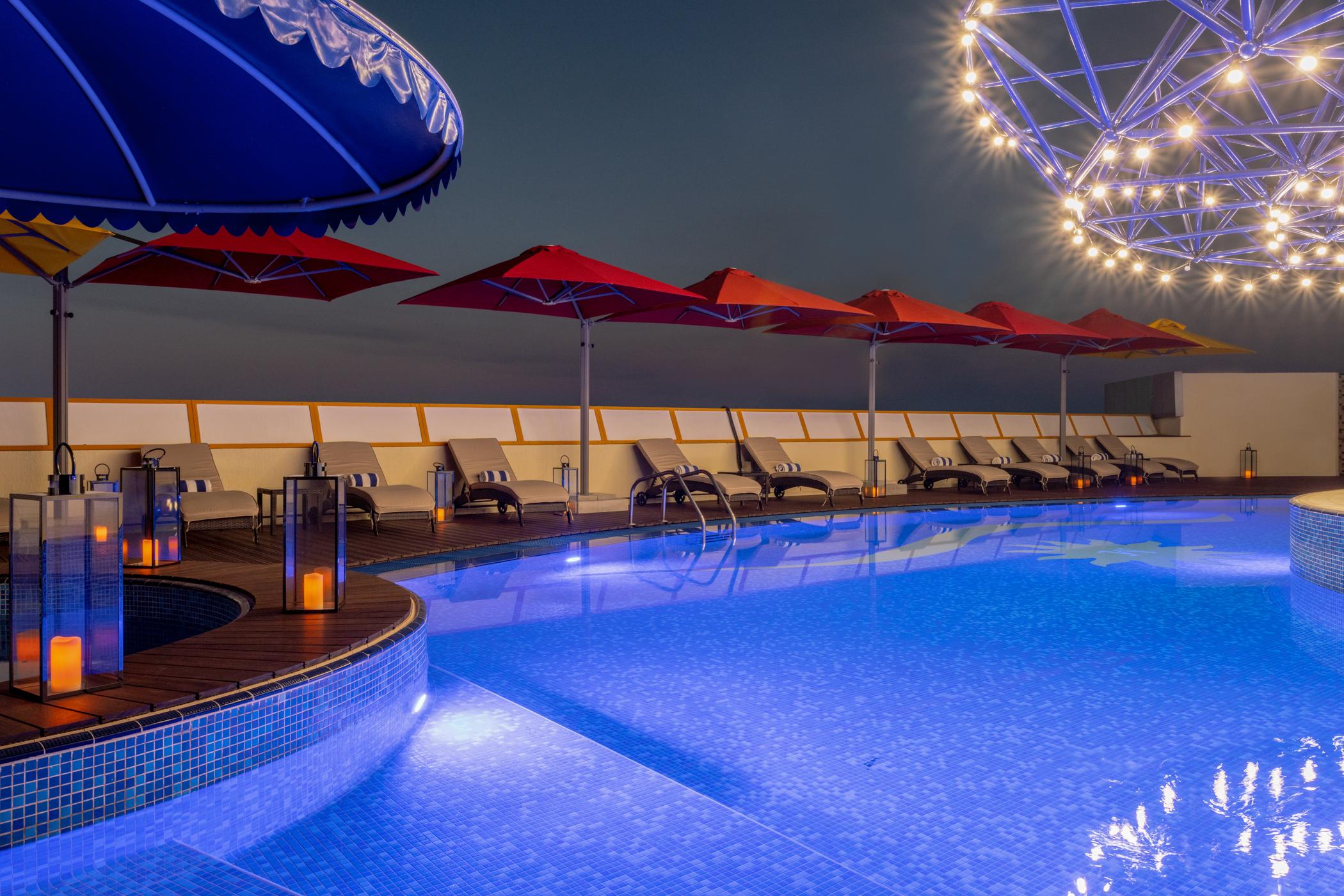 Leva Hotel Mazaya Centre Dubaj Kültér fotó