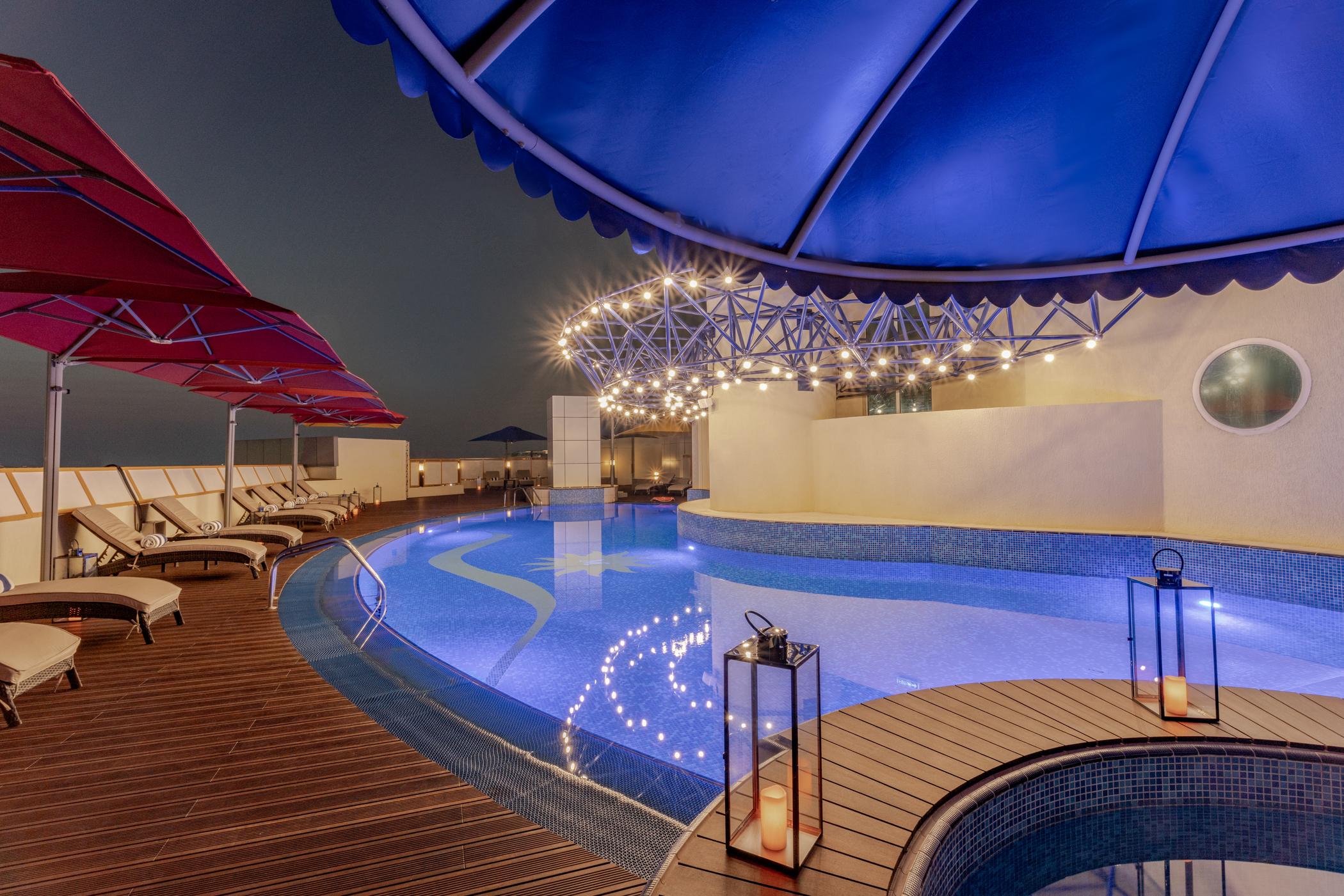 Leva Hotel Mazaya Centre Dubaj Kültér fotó
