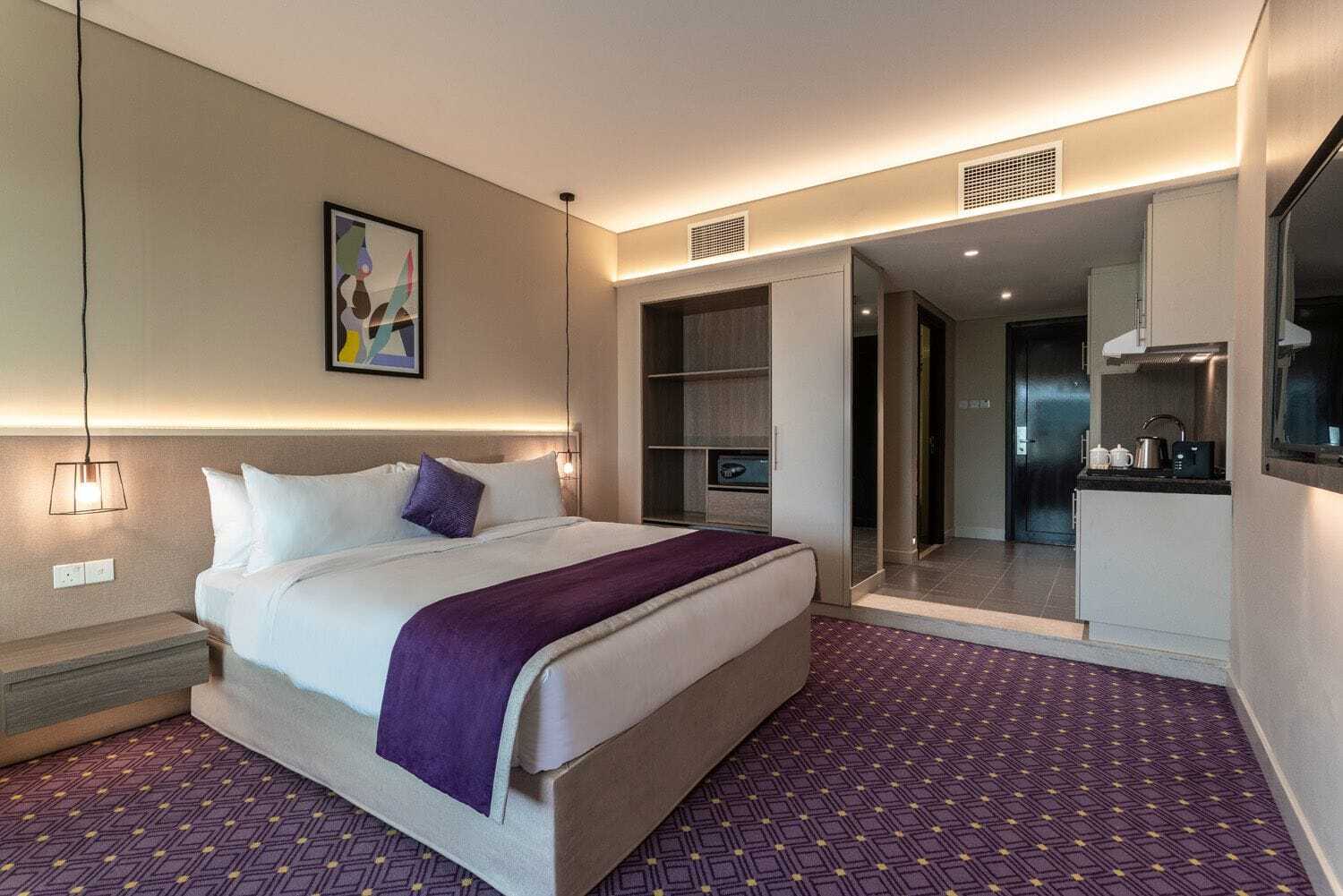 Leva Hotel Mazaya Centre Dubaj Kültér fotó